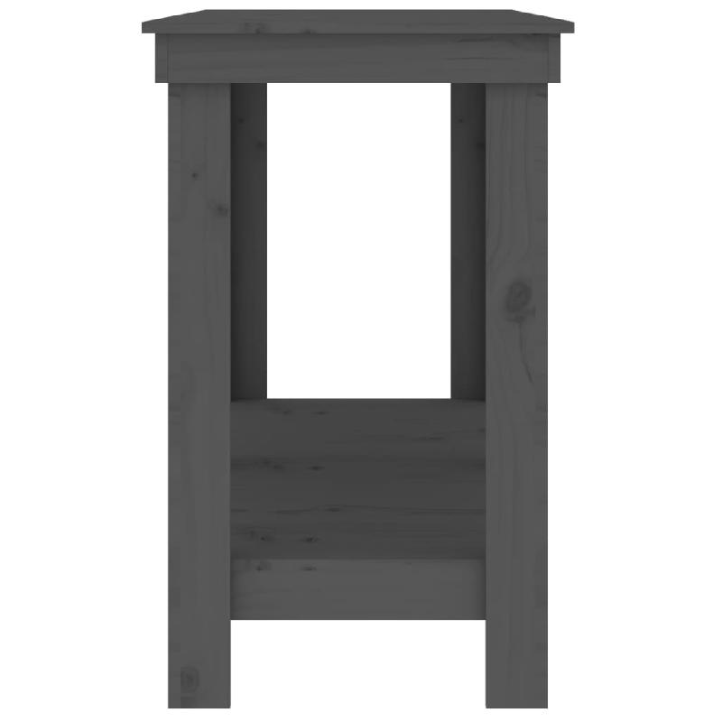 Vidaxl banc de travail gris 180x50x80 cm bois de pin massif 822513_4