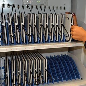 Chariot multimédia - Cartice 16 HUB - Chargement de 16 tablettes 11.6'' avec minuterie intelligente et séquenceur d'alimentation_4