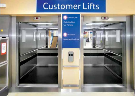 Monte-charge Atlas Gigas pour bâtiments industriels - Kleemann Hellas - Charge 1050-2500 kg - Consommation réduite et précision d'arrêt_4