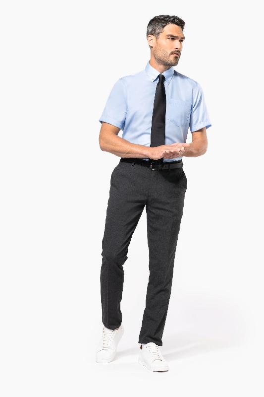 Chemise micro-sergé manches courtes sans repassage - Kariban - Réf: K539_4