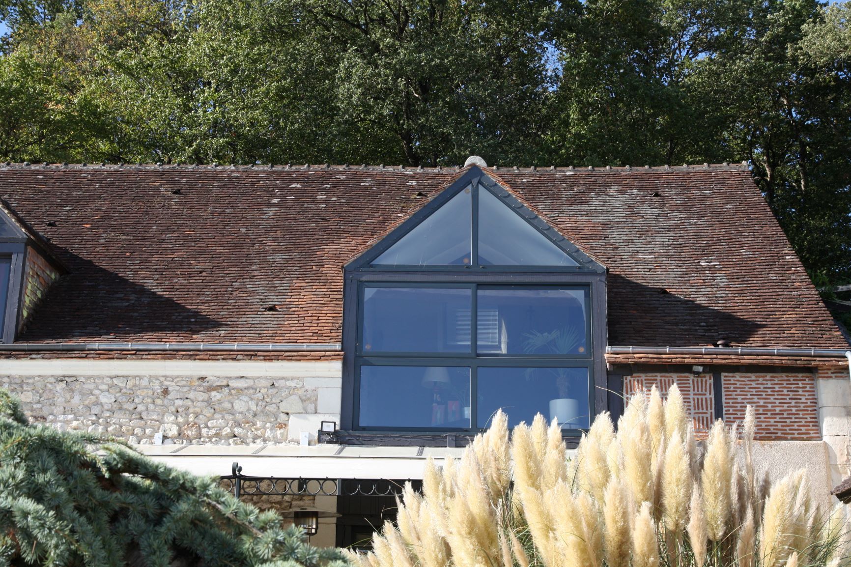 Baies vitrées et verrières sur-mesure - Menuiseries classiques aluminium - GRI Fabricant_4