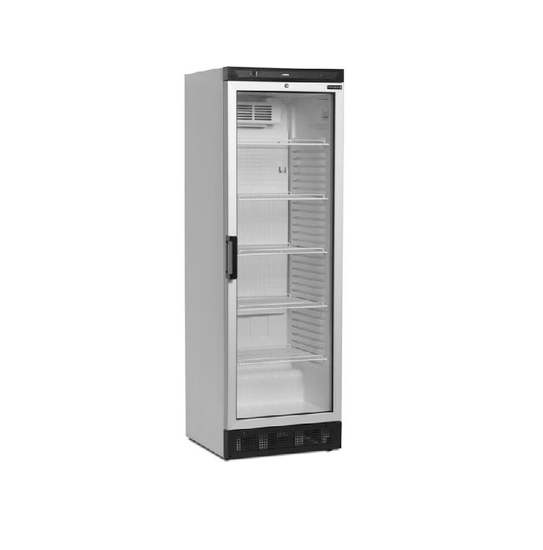 Réfrigérateur à boissons - 1 porte - Gamme FS - porte vitrée cadre aluminium gris - Référence FS1380_4