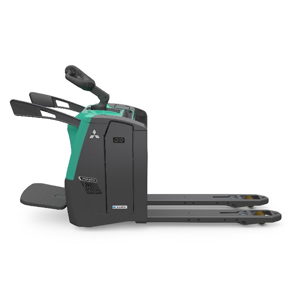 Transpalette électrique à plate-forme Mitsubishi PBV20N3 - 2000 kg - robuste et polyvalent pour entrepôts et logistique_4