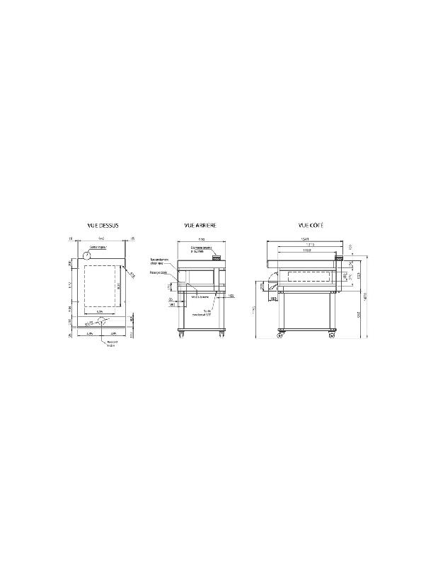 Four à pizzas - 4 pizzas, 1 chambre, électrique, 7.9 Kw, acier inox, sole en pierre réfractaire - P60EI-A - MORETTI FORNI_4