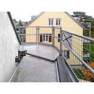 Lab - Plateforme de travail Meva - acier galvanisé, 240 et 340 cm de long, résistante et légère_4