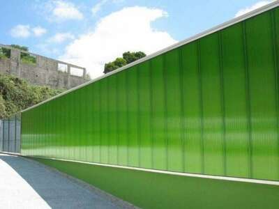 Panneau de façade en polycarbonate alvéolaire emboitable - LUX'ALU SOLUTIONS_4