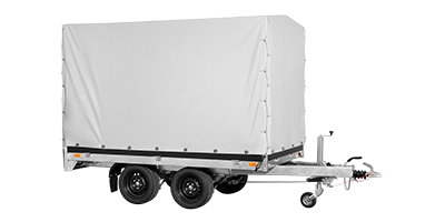 Remorque roues dessous - Aluminium, 2 essieux freinés, PTAC 2000 KG - SARIS PL 276 170 2000 2 - 2,76 X 1,70M_4