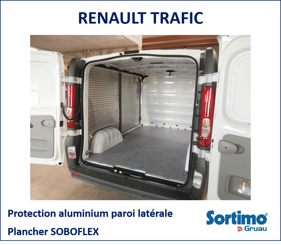 Solutions en aluminium pour Renault Trafic