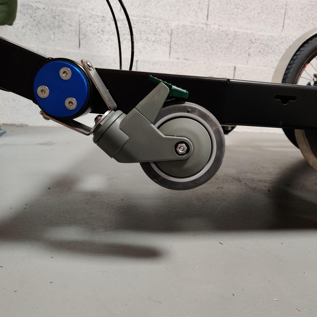 Remorque mécanique utilitaire, agile et performante destinée aux livreurs et cyclo-logisticiens - Capacité 200kg - Runner_4