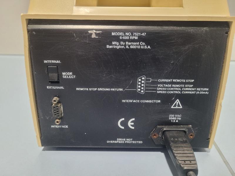 Pompe péristaltique Cole-Parmer Masterflex 7521-47 avec double têtes de pompe Easyload 7518-10_4