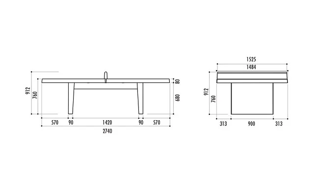 Table ping-pong en béton_4