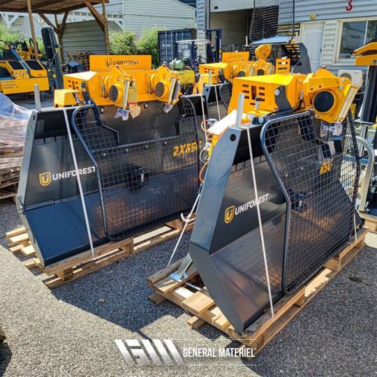 Treuil forestier professionnel 2x85G Uniforest - double tambour - 8.5T - pour tracteur à partir de 100Cv_4