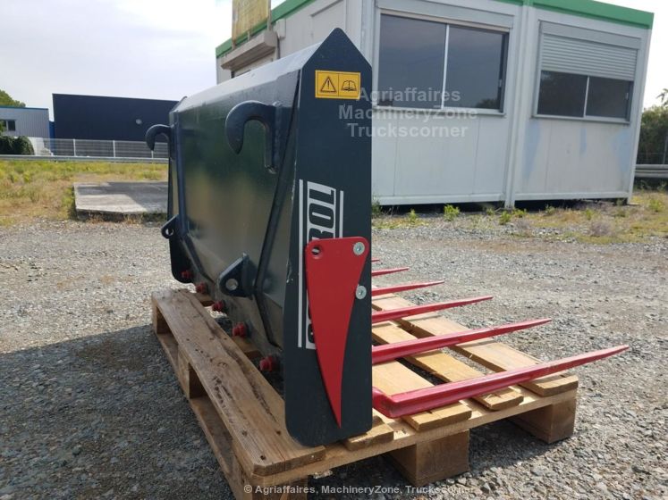 Fourche à fumier 1,50 m - Sonarol WO SNR 1500 - 6 dents - Adaptable Euro_4