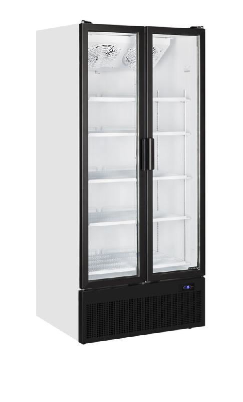 Vitrine réfrigérée FS - 2 ou 3 portes - Cadre aluminium noir - Froid ventilé - Référence FS890H_4