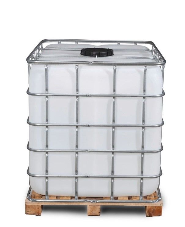 266177W - Cuve Recobulk IBC 1000 Litres - Palette Bois, Ouverture DN 225, Sortie DN 50_4