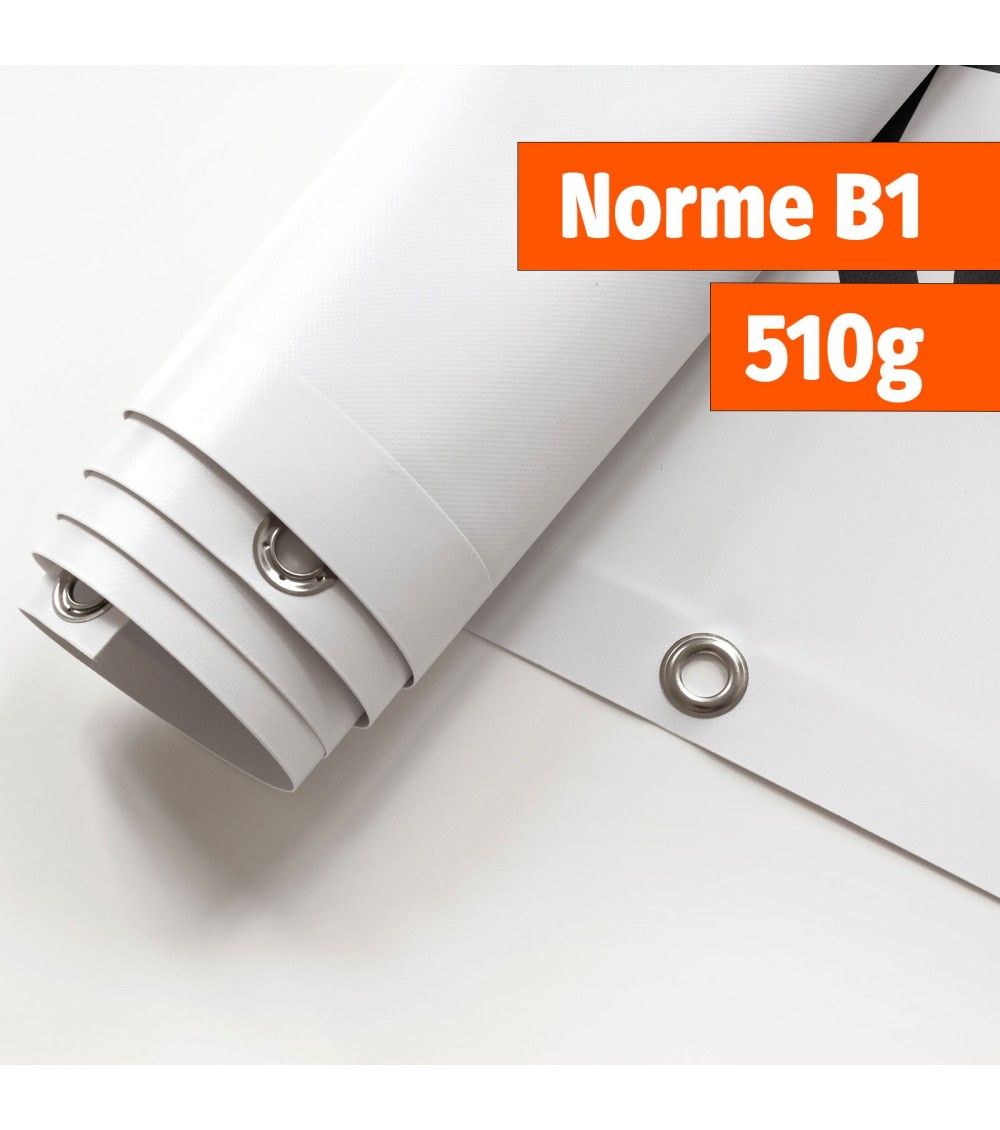 Bâche PVC opaque ou mesh jusqu'à 30m de long_4