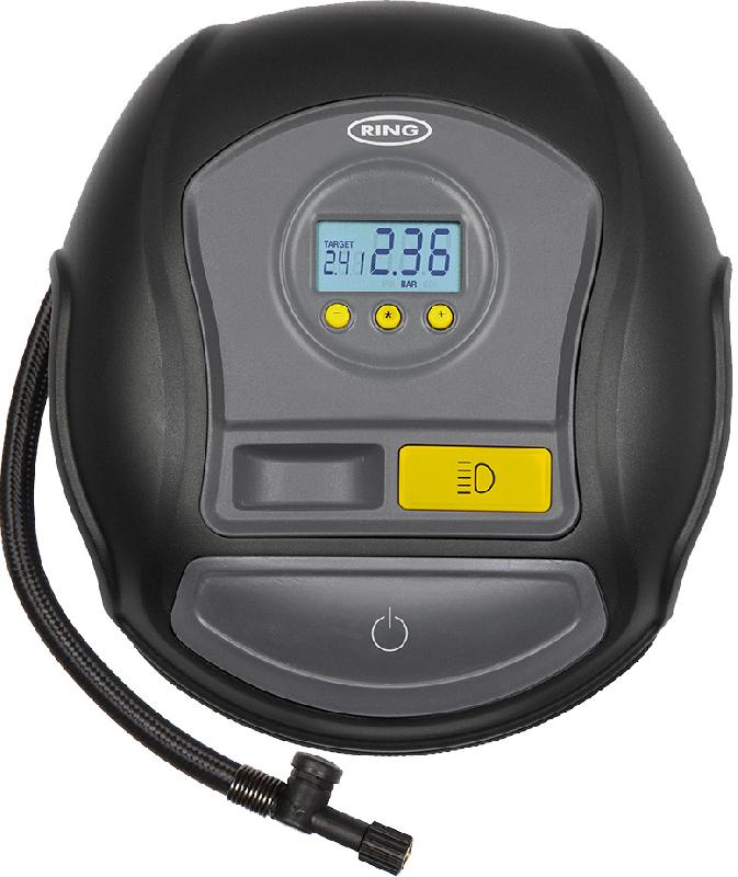 Compresseur digital 12V RTC600 avec préréglage de pression - RING - 930441 - Gonfle un pneu en 3 minutes_4