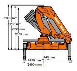 Grue auxiliaire Atlas 206.3 E à 206.3 LM+ - modèle performant et polyvalent_4