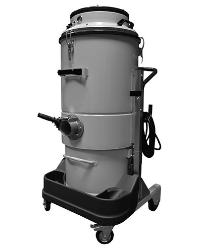 Aspirateur industriel monophasé ASM-450-ANT - 3.45 kW - Antistatique - Bac 60L - Filtre classe M_4