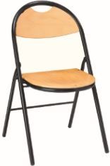 Chaise pliante FLORENCE tissu multiplis bounty - Buff'hyeres Collectivités_4