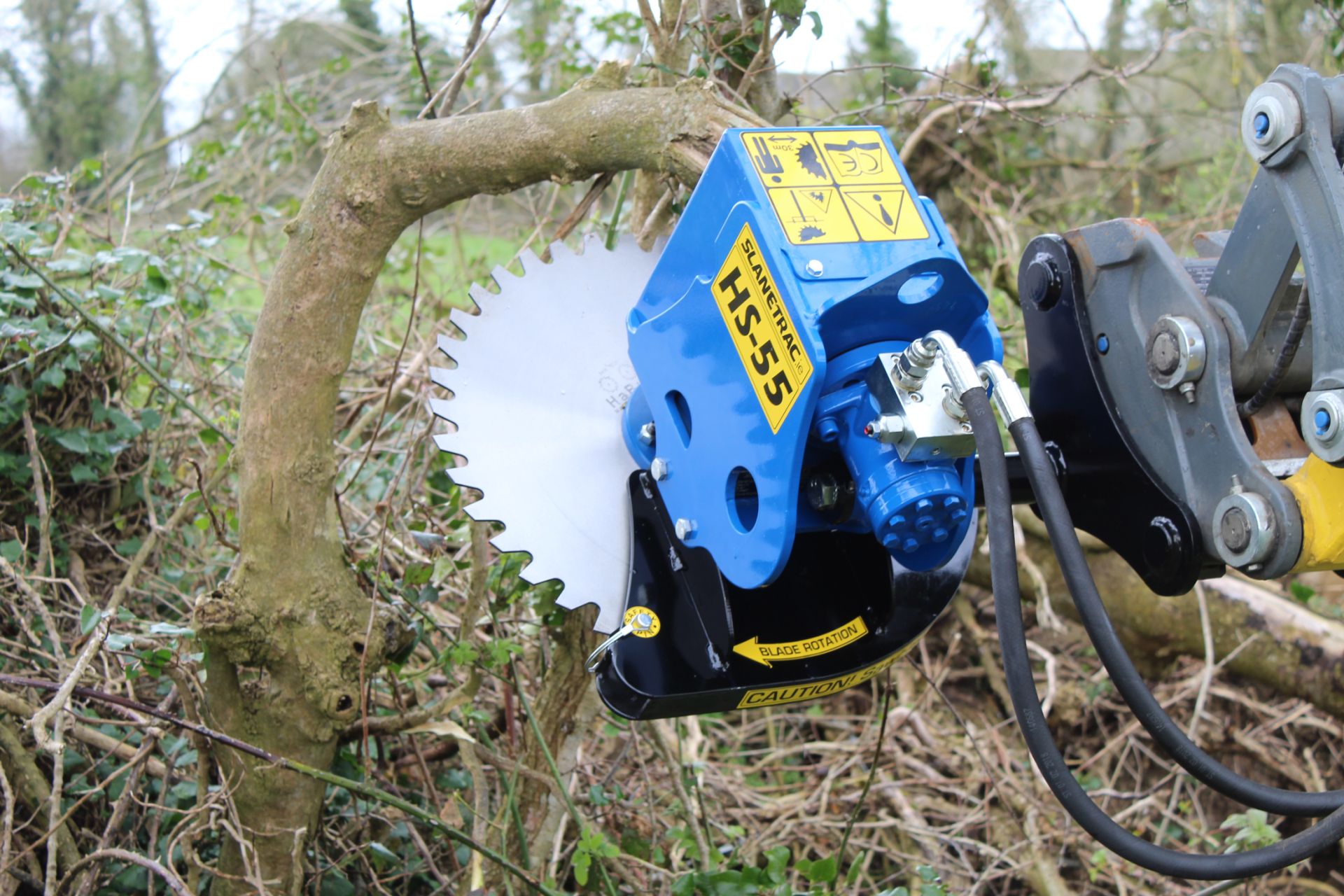 Scie circulaire d'elagage pour les pelles d'1t4 à 3,8t - hs55_4
