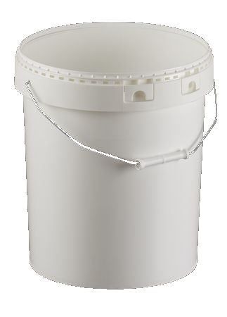 Seau plastique cylindrique en polypropylène - alimentaire - capacités 1L à 43L - homologué U.N 3L à 32L_4