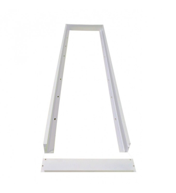 Boîtier saillie 120x30cm en aluminium - réf kitsai1203 - pour panneaux LED_4