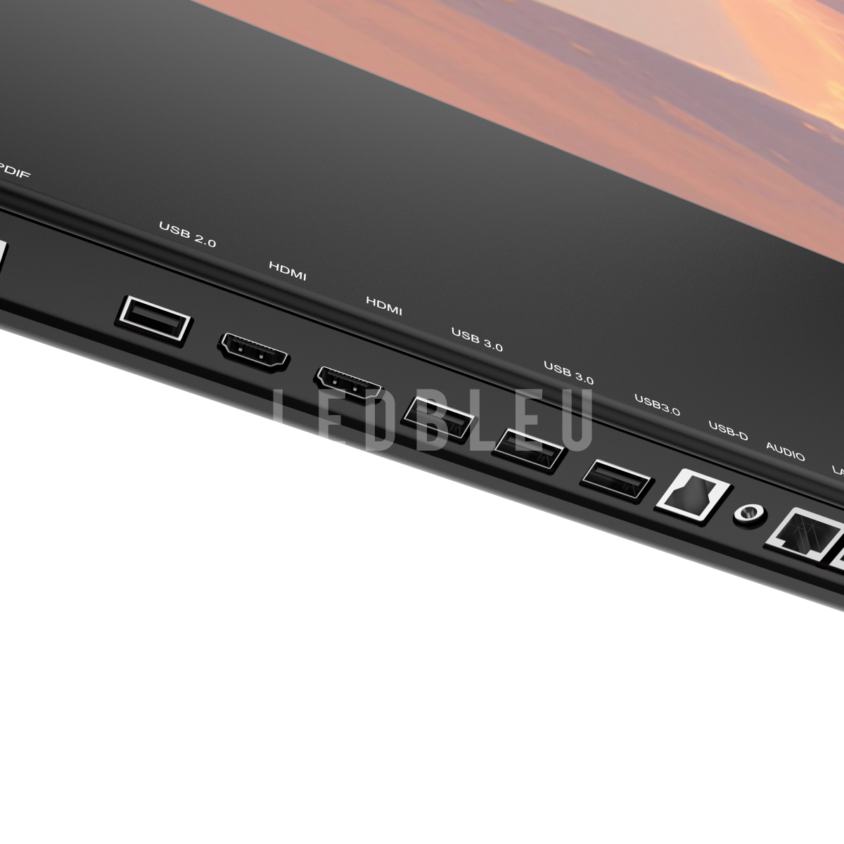 Ecran d'intérieur tout en un UTVSC pour salle de réunion ou de conférence - ALL IN ONE - COB - Tailles 108