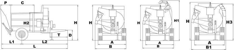 Sd 4 e storm - sd 6 e storm pailleuse agricole - supertino - capacité 4 - 6 m3_4