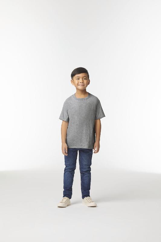 T-shirt enfant softstyle midweight - 100% coton, Gildan Réf: GI65000B_4