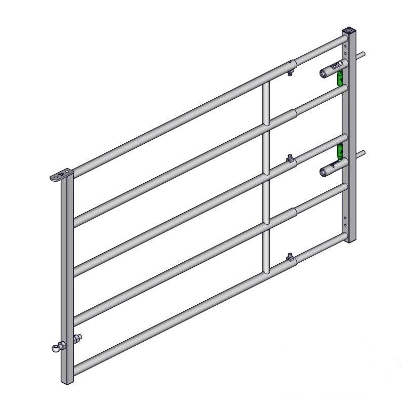 Barrière d'herbage autolock 2-3 mètres pour chevaux et petit bétail - jourdain_4