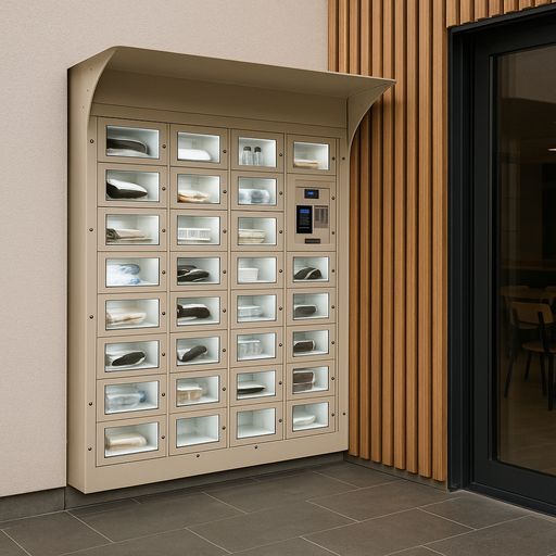 Distributeur automatique multi-produit à casiers réfrigérés ? LEDISTRIB (intérieur / extérieur)_4