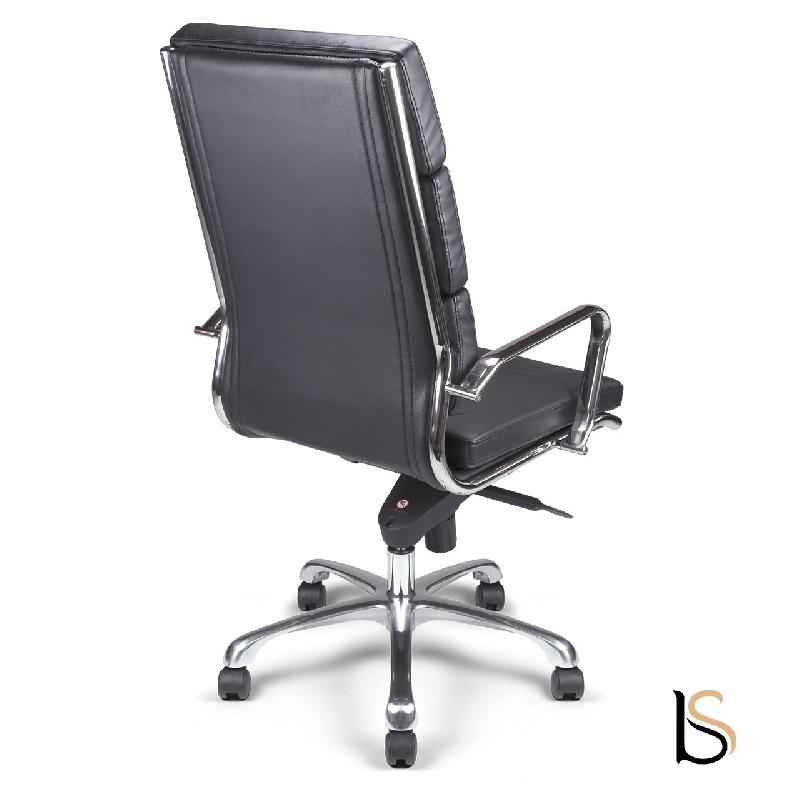 Fauteuil de Direction ETAN H - ACT' - cuir noir_4