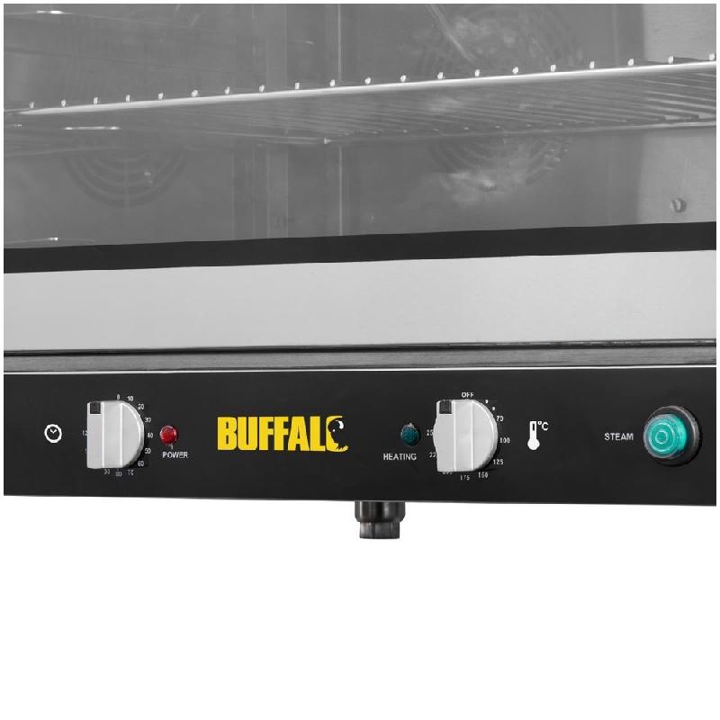 Four pâtissier à convection 4 niveaux GN 1/1 avec humidificateur - Buffalo - JB189_4