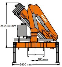 Grue auxiliaire Atlas 96.3E / LM+ - modèle performant et robuste_4