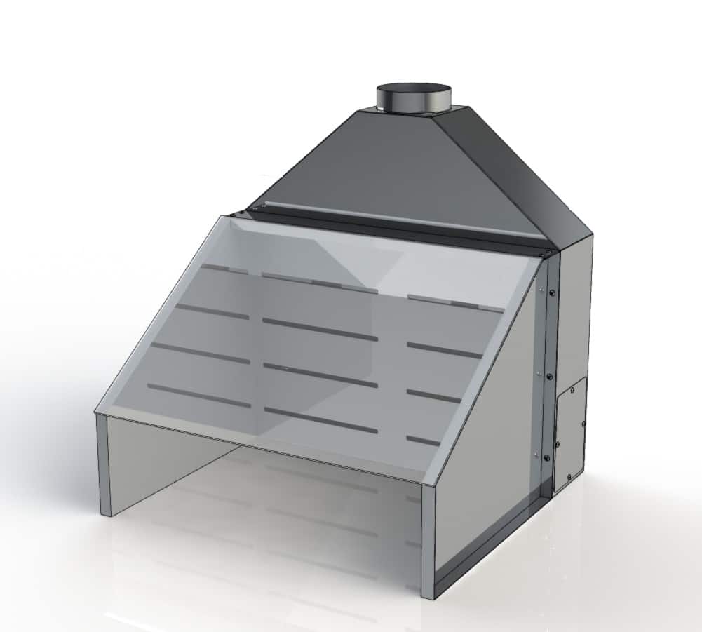 Mur aspirant sur mesure - AM - Aspiration à la source de tous types de polluants - Gamme Standard_4