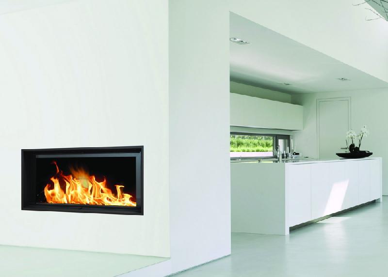 Pack insert large vision C-1150ES - porte guillotine 16kW avec kit ventilation_4