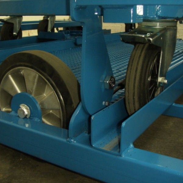 Remorque industrielle - manubob - à rampes d’accès latérales_4