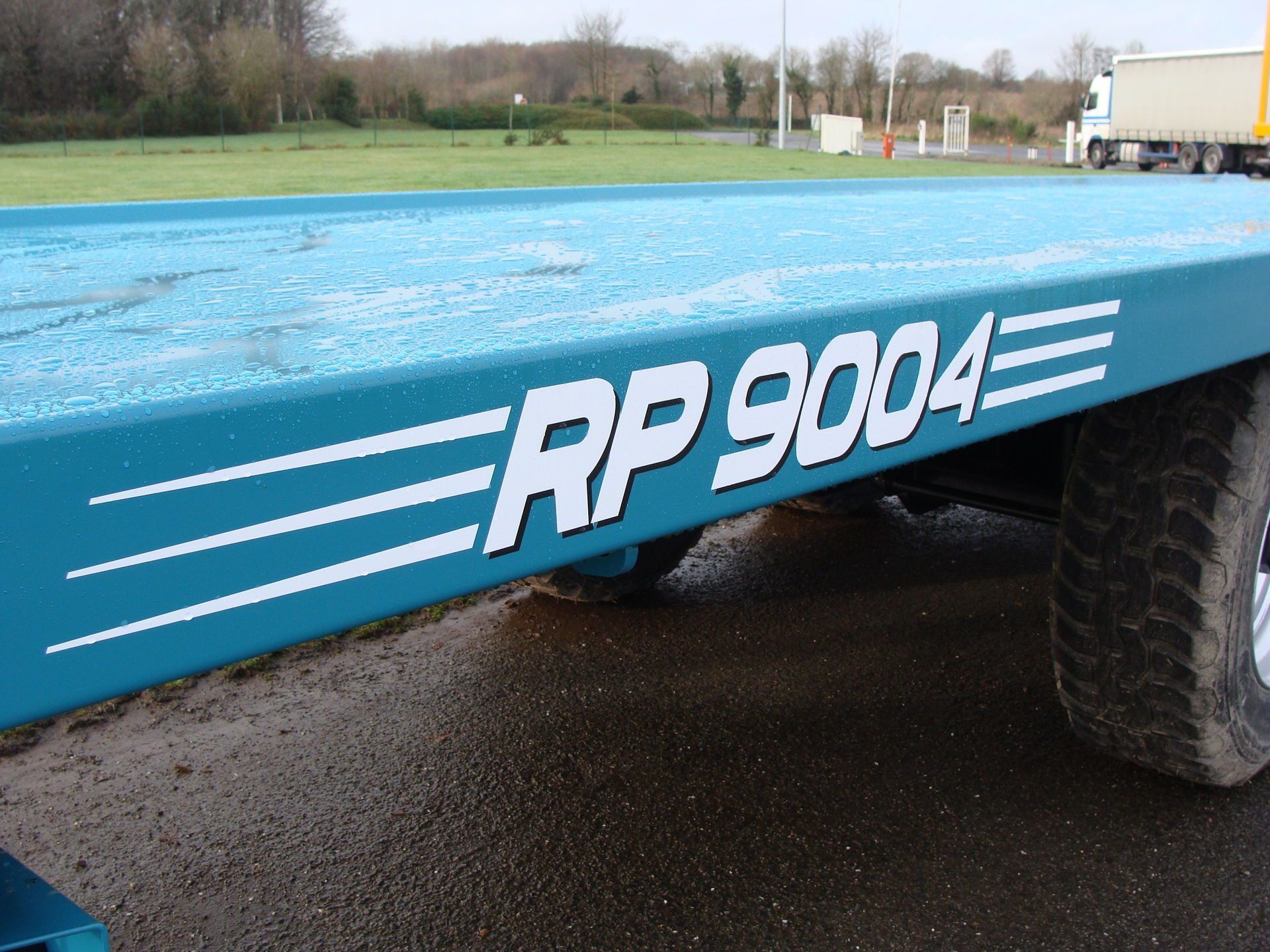 Remorque plateau agricole SP 9004 - Golpais - longueur de caisse 9000 mm - PTAC 17000 kg - plateau semi-porté avec flèche réglable_4