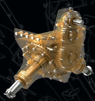 Cureuses de fossés et rigoleuses roto-trancheuses hydrauliques - dondi - vitesse 0.8 à 1.2 km/h_4
