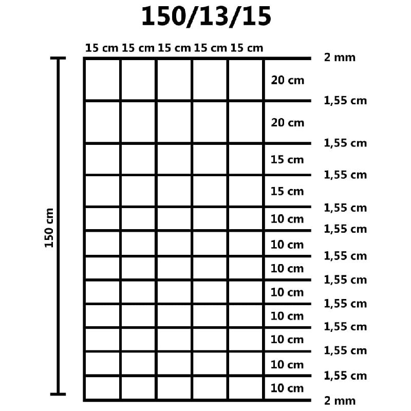 Vidaxl clôture de jardin acier galvanisé 50 m 150 cm argenté 149506_4