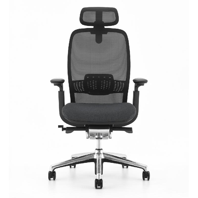 Fauteuil de bureau synchrone Iris-A - Avec têtière_4