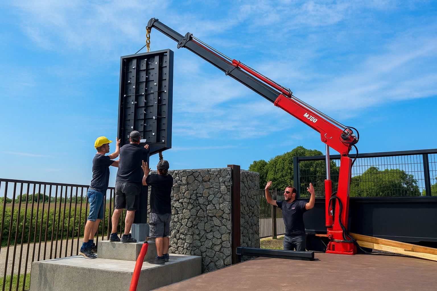 Panneau d'affichage lumineux LED - hauteur des caractères disponibles de 60 à 900 mm - aloes red - Anima_3