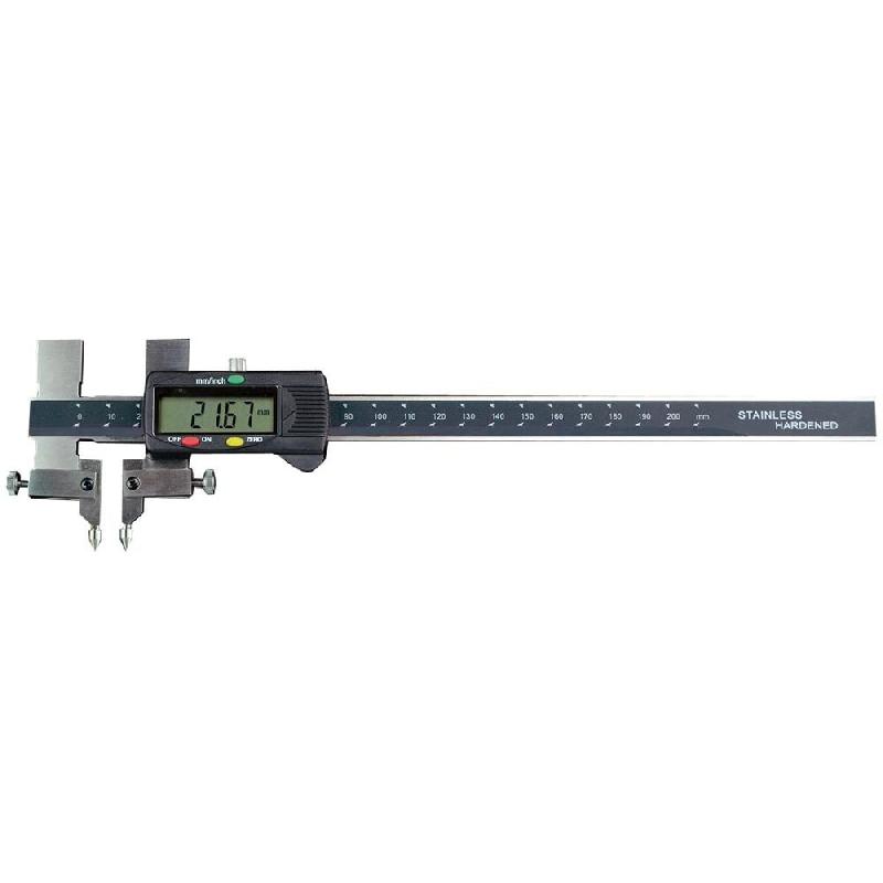 Pied à Coulisse Numérique 0-25 Mm - Précision 0,01 Mm, écran LCD, étui Inclus