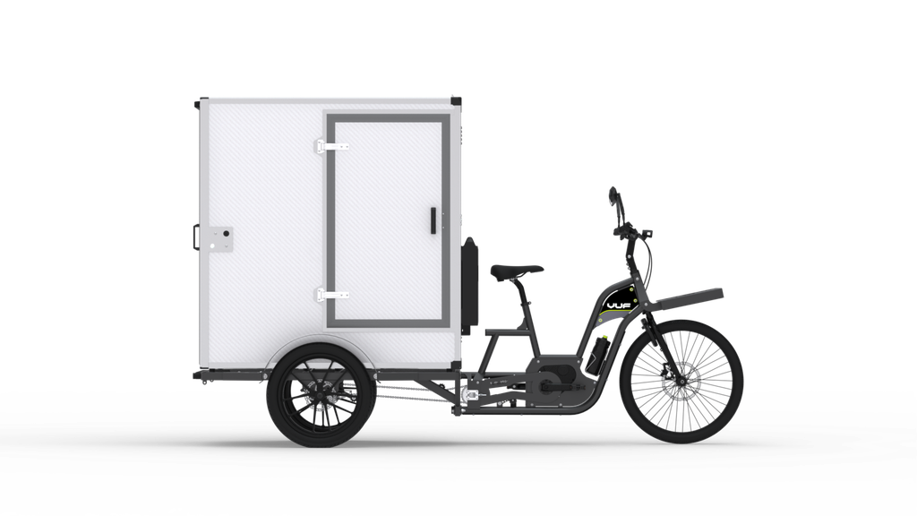 Vélo cargo triporteur VUF XXL FIT avec module Poly - 150 kg de charge utile - 1,5 m³ - Livraison urbaine_4