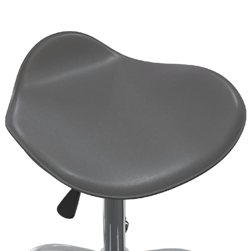 Vidaxl tabouret de salon et spa gris similicuir 323688_4