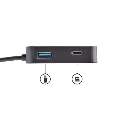 Adaptateur Multiport USB C - Mini Station d'Accueil USB-C Vidéo HDMI 4K - Gigabit Ethernet, Hub USB_4