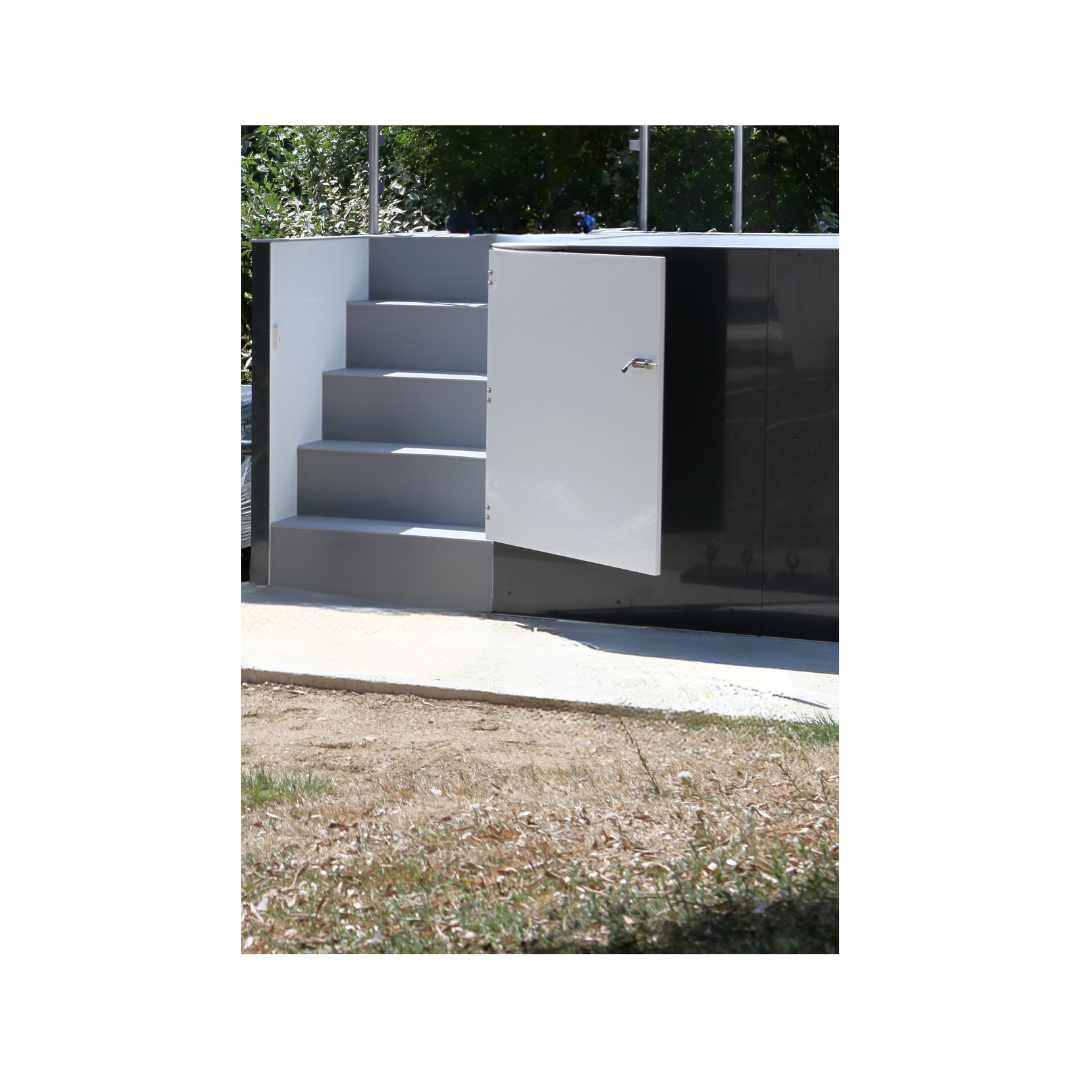Piscine Détente hors sol  de 7 m² - 4,95m x 2,45m - PISCINES ET BASSINS_4