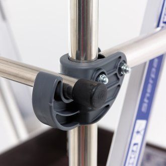 Sherpascopic télescopique - Plateforme de travail en aluminium - Tubesca - Hauteur d'accès max 4,46m avec stabilisateurs réglables et garde-corps rigide_4