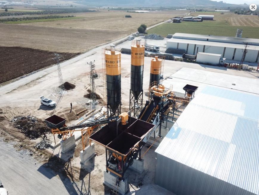 Turbomix-120 centrale à béton mobile - Fabo - 120 m3/h - mélangeur de pan 3 m3_4